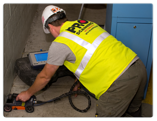 Pro Scanning using GPR on post tension concrete slab Concrete scanning before coring